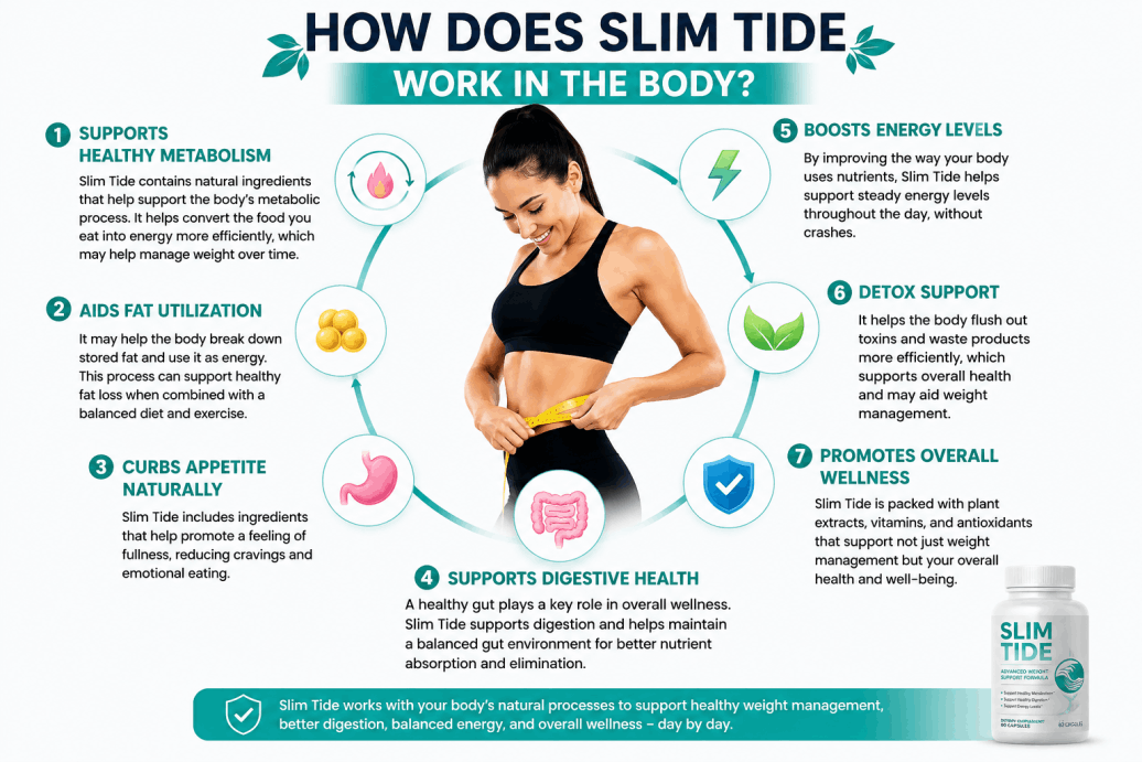 how does slim tide works in body